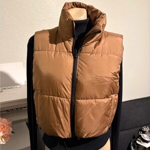 Copper Puffer Vest